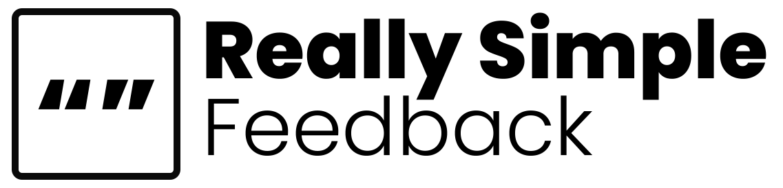 Really Simple Feedback